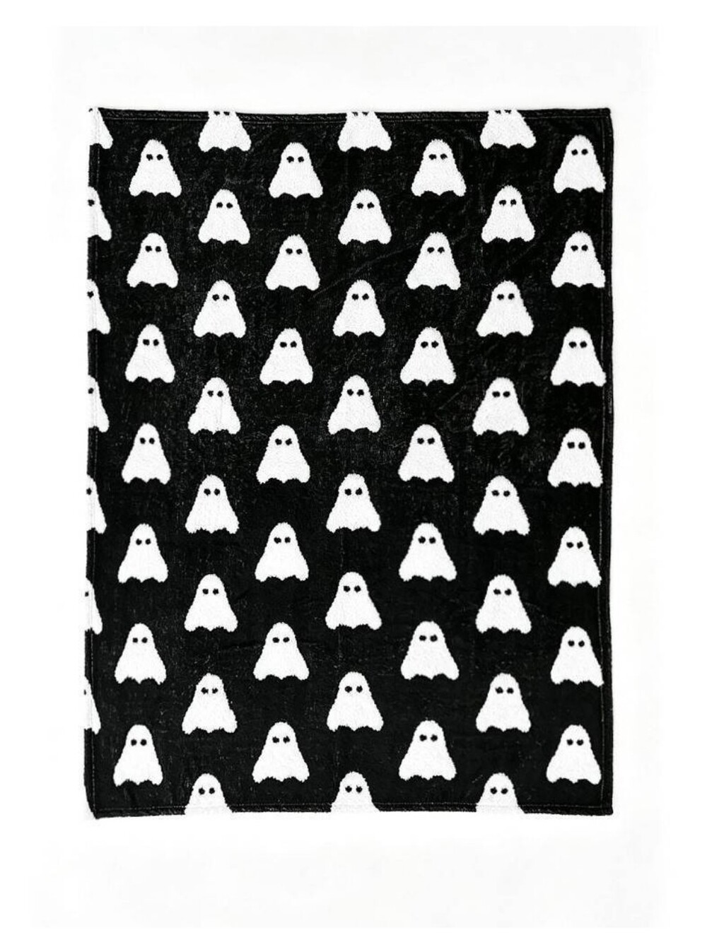 Halloween Plush Throws Ghost - Target Bullseye's Playground Black and White